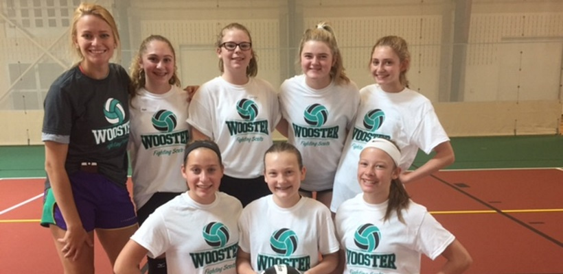 Wooster Volleyball Slide 1