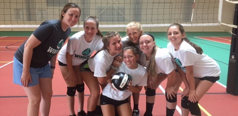 Wooster Volleyball Slide 3